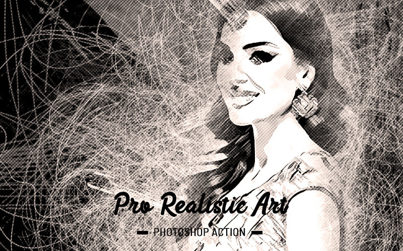 31 Trendy Sketch Photoshop Actions Bundle