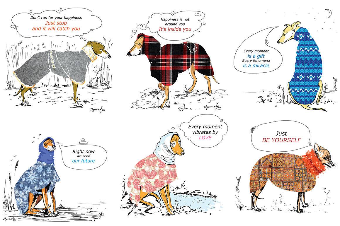 Hand-Drawn Dog Designs Mega Bundle - Artixty