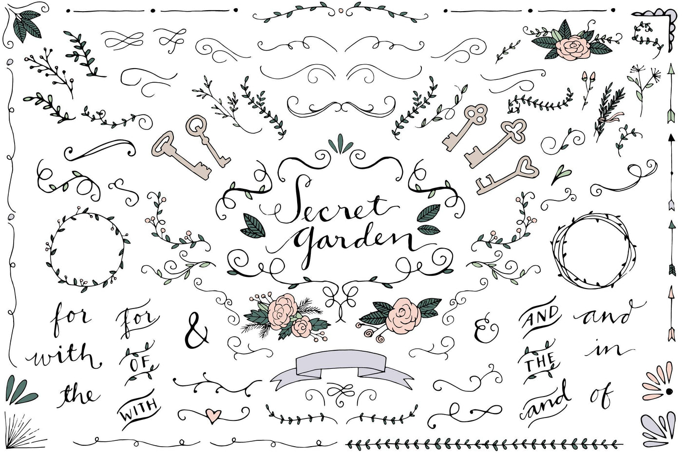 1000+ Premium Hand-Drawn Illustrations Bundle - Artixty