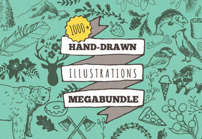 1000+ Premium Hand-Drawn Illustrations Bundle - Artixty