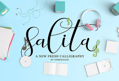 57 Premium Fonts - Script, Sans, Display With Extras - Artixty