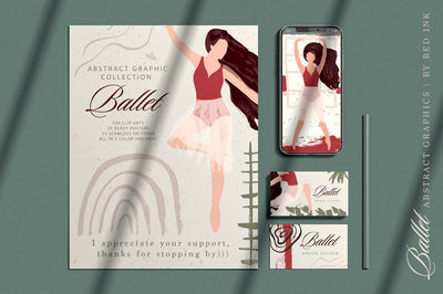 Ballet - Abstract Graphic Design Bundle - Artixty