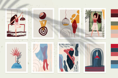 Ballet - Abstract Graphic Design Bundle - Artixty