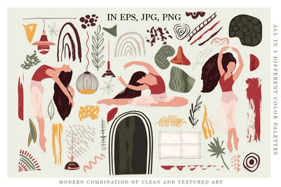 Ballet - Abstract Graphic Design Bundle - Artixty