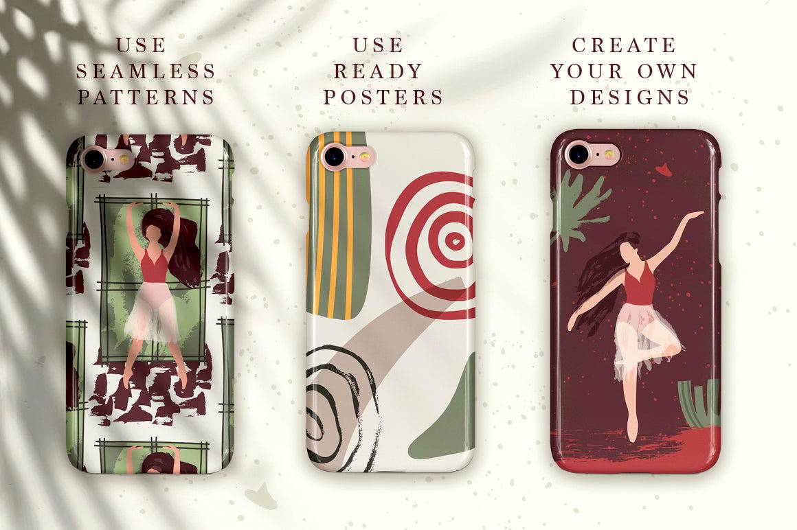 Ballet - Abstract Graphic Design Bundle - Artixty