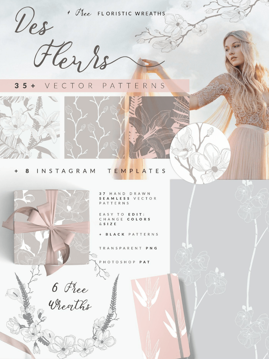 5300-In-1 Design Bundle By Olya Creative - Artixty