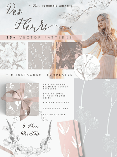 5300-In-1 Design Bundle By Olya Creative - Artixty