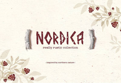 Nordica - Beautiful Rustic Design Pack - Artixty