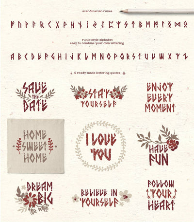 Nordica - Beautiful Rustic Design Pack - Artixty