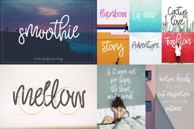 57 Professional Fonts From Mellow Design - Artixty