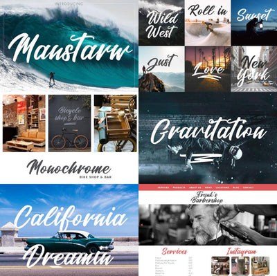 57 Professional Fonts From Mellow Design - Artixty