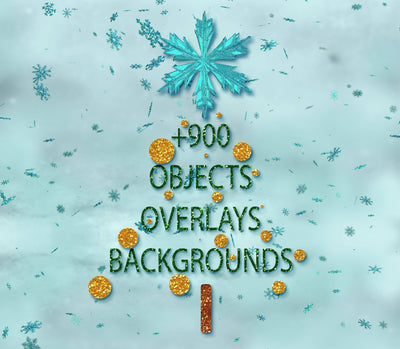 Sparkly Christmas Creative Bundle - Artixty