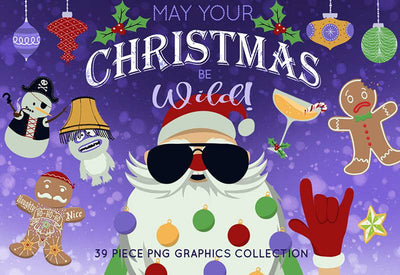 The Mega Winter Holiday Design Bundle - Artixty