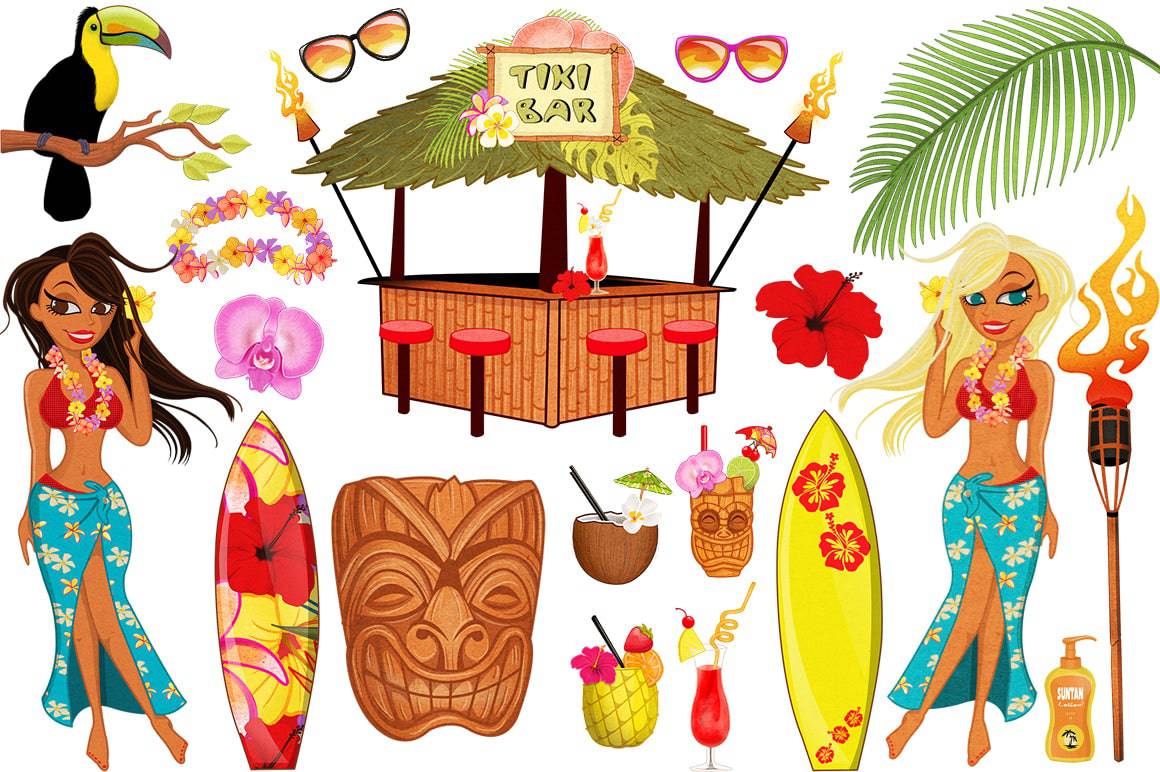 The Sunny Summer Design Mega Bundle - Artixty