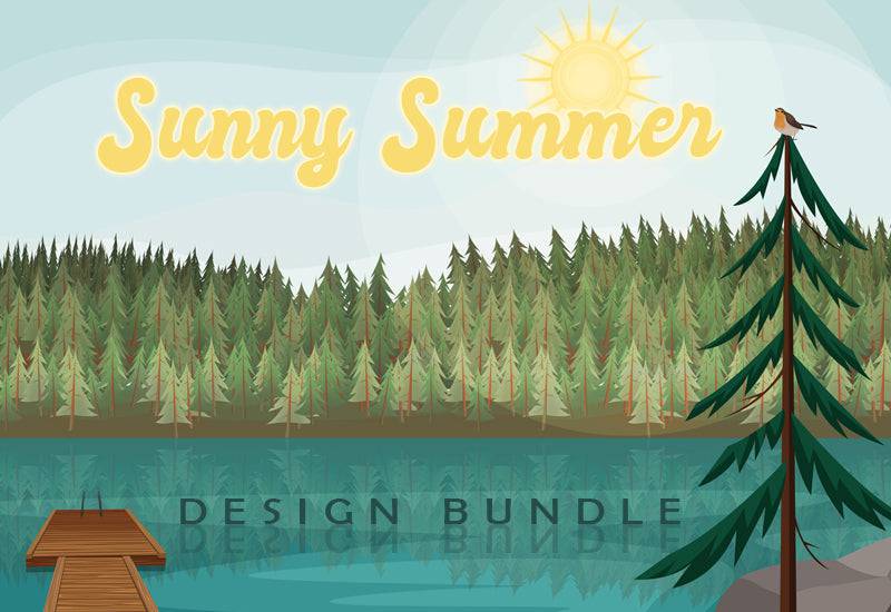 The Sunny Summer Design Mega Bundle - Artixty