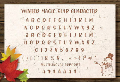 Magic Winter Font Trio By Almeera Studio - Artixty