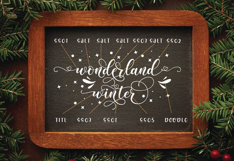 Magic Winter Font Trio By Almeera Studio - Artixty
