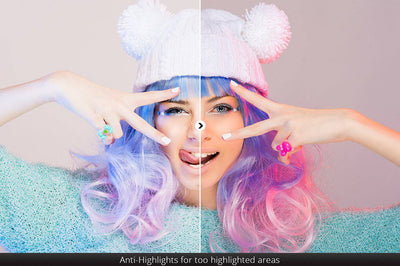 100 Professional Retouch Actions By Pro Add-Ons - Artixty