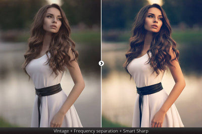 100 Professional Retouch Actions By Pro Add-Ons - Artixty