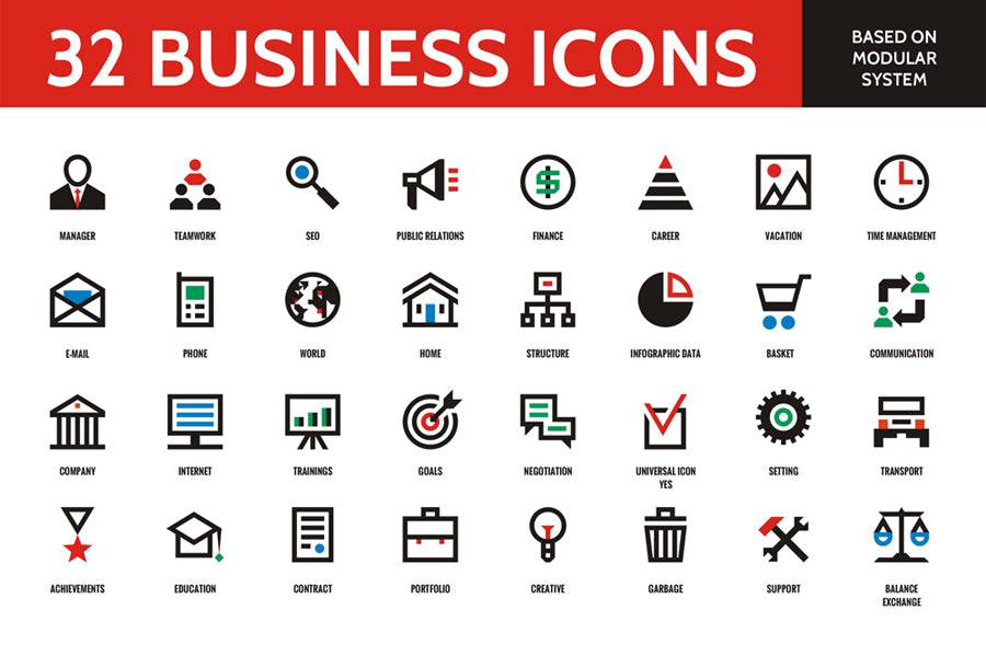 The Mega Bundle Of 300+ Vector Icons - Artixty