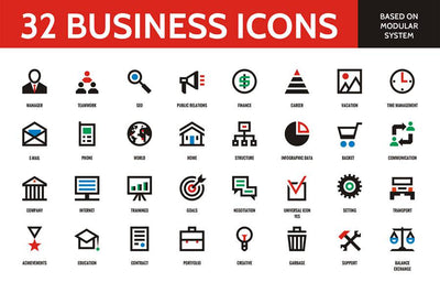 The Mega Bundle Of 300+ Vector Icons - Artixty