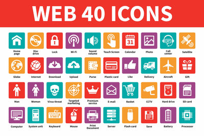 The Mega Bundle Of 300+ Vector Icons - Artixty