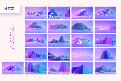 Purple Space - 160+ Eye-Catching Elements - Artixty