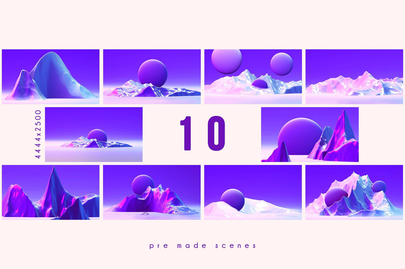 Purple Space - 160+ Eye-Catching Elements - Artixty
