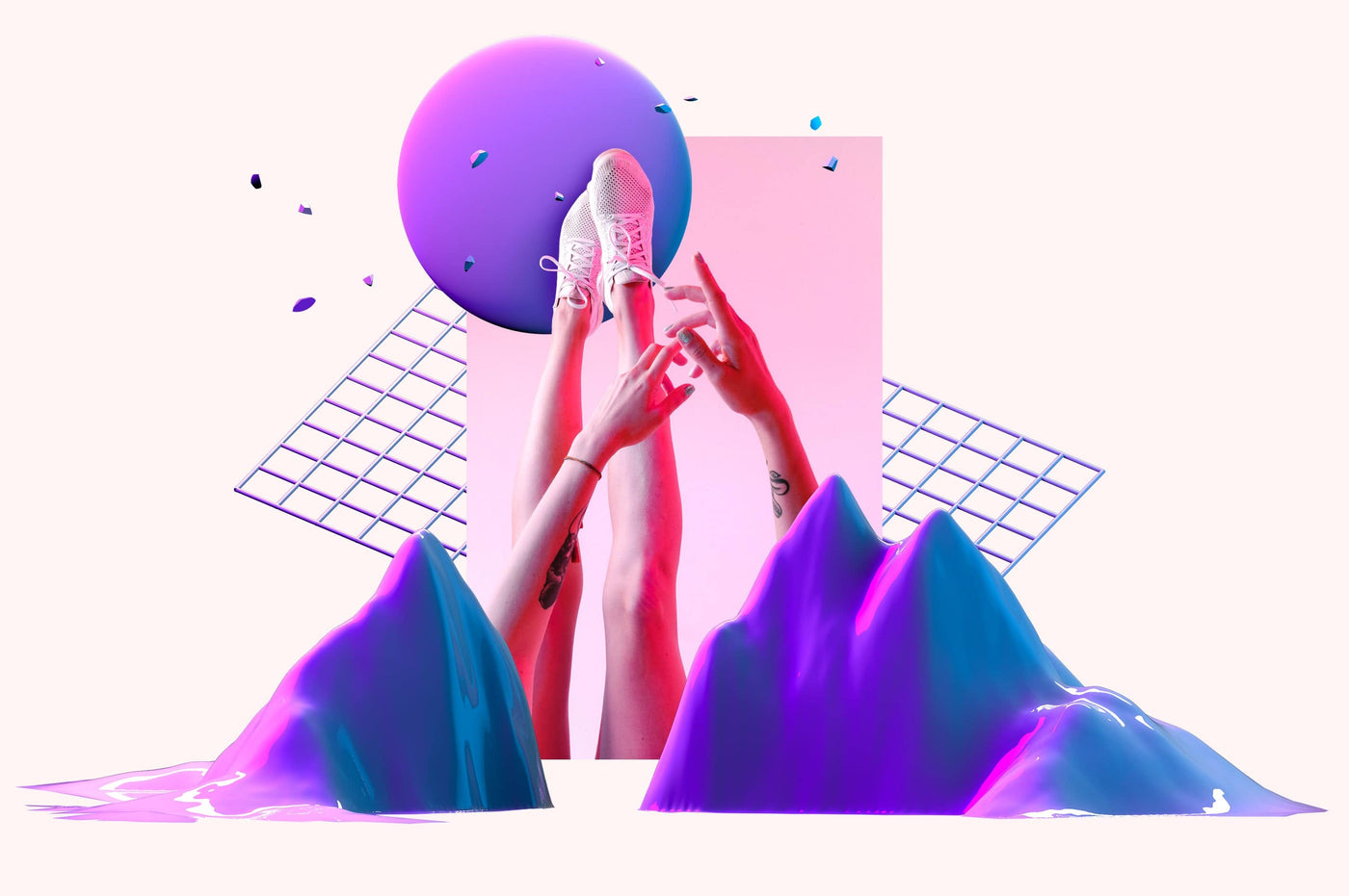Purple Space - 160+ Eye-Catching Elements - Artixty