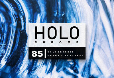 Big Bundle Of 85 Holographic Chrome Textures - Artixty