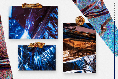 Big Bundle Of 85 Holographic Chrome Textures - Artixty