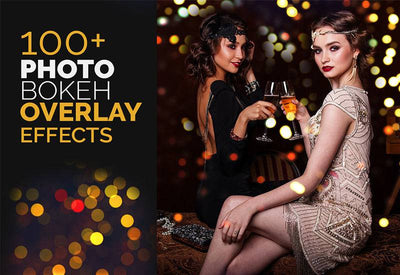 Big Pack Of 100+ Bokeh Photo Overlays - Artixty