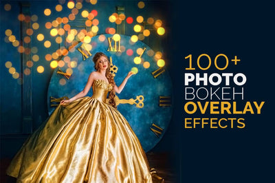 Big Pack Of 100+ Bokeh Photo Overlays - Artixty