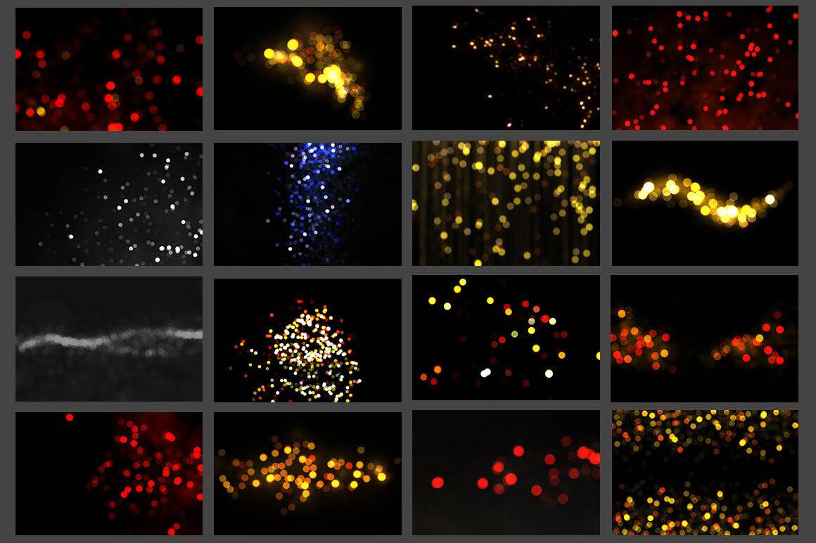 Big Pack Of 100+ Bokeh Photo Overlays - Artixty