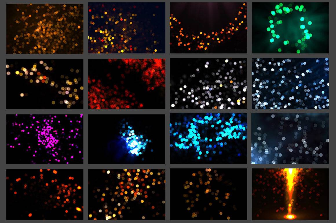 Big Pack Of 100+ Bokeh Photo Overlays - Artixty