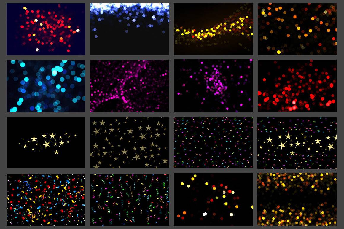 Big Pack Of 100+ Bokeh Photo Overlays - Artixty