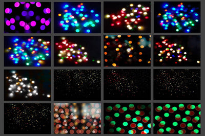 Big Pack Of 100+ Bokeh Photo Overlays - Artixty