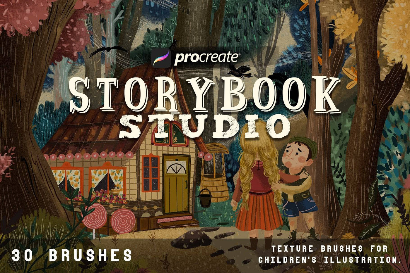 The Studio Bundle - 80 Procreate Brushes - Artixty