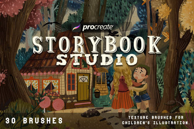 The Studio Bundle - 80 Procreate Brushes - Artixty