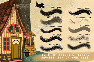 The Studio Bundle - 80 Procreate Brushes - Artixty
