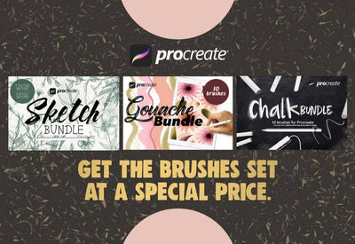 The Big Brush Bundle For Procreate - Artixty