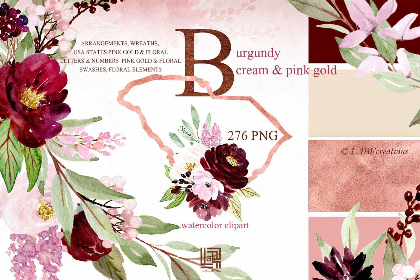 70-In-1 Mega Watercolor Graphics Bundle - Artixty