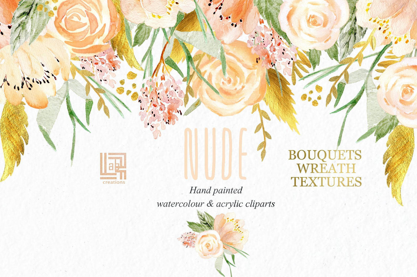 70-In-1 Mega Watercolor Graphics Bundle - Artixty