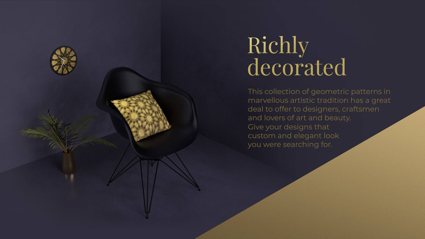 200 Islamic Ornaments Design Collection - Artixty