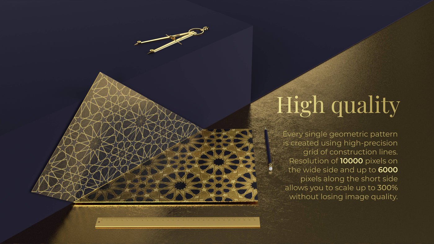 200 Islamic Ornaments Design Collection - Artixty
