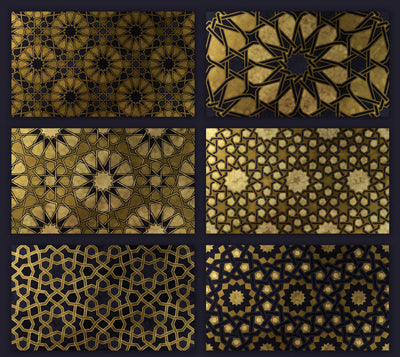 200 Islamic Ornaments Design Collection - Artixty