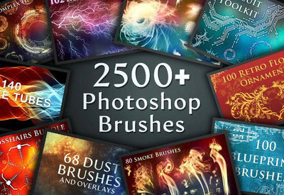 The Massive Bundle Of 2500+ Photoshop Brushes - Artixty