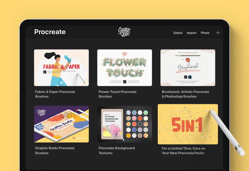 The Procreate Bundle By Creative Veila | Artixty