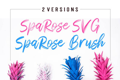 Sparose SVG Font Family - Complete Pack - Artixty