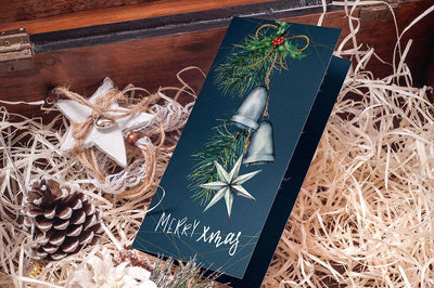 Christmas Traditions Watercolor Design Bundle - Artixty